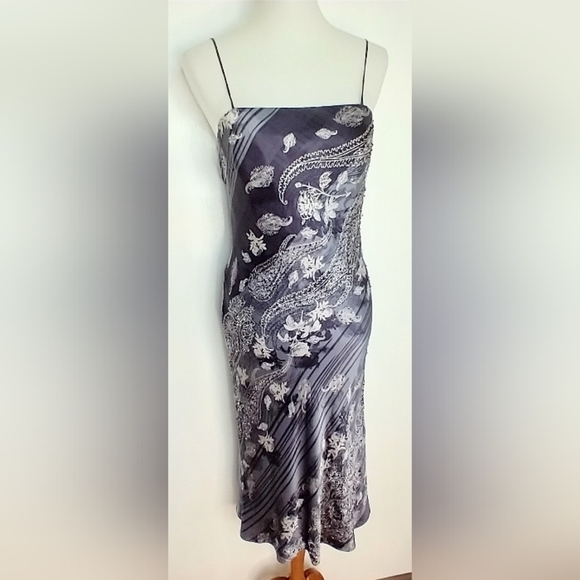 PAPELL BOUTIQUE SILK MIDI DRESS - Picture 2 of 12